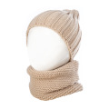 Children's hat and scarf baby warm hat