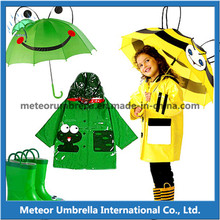 Lovely Animals Straight Children Cartoon Umbrella