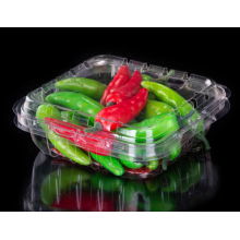 Multi-specification vegetable clamshell packaging box