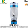 600ml tragbare Kunststoff Vortex Protein Shaker Gym Flasche, BPA freie elektrische Protein Shaker (HDP-0729)