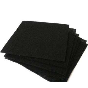 Black packing nonwoven fabric