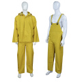 2pcs PVC polyester waterproof raincoat with pants