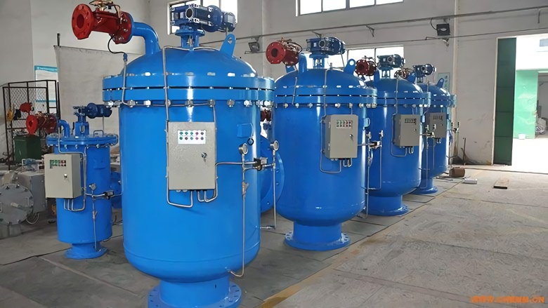 self-cleaning water filter industrial