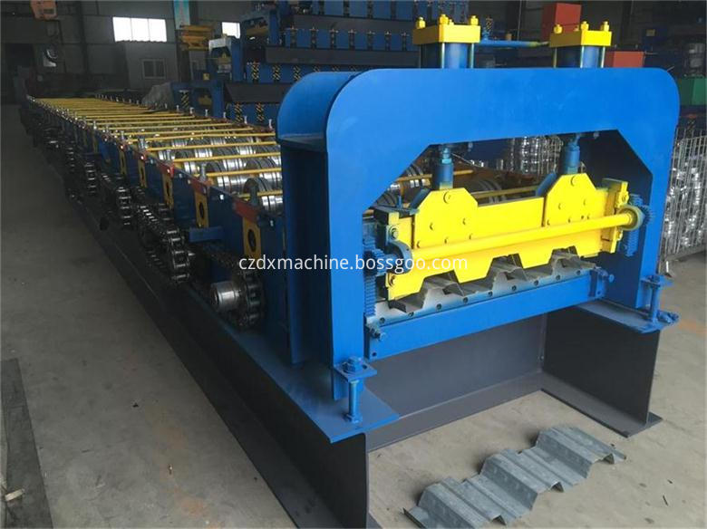 Galvanized Sheet Metal Floor Deck Roll Forming Machine