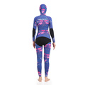 Seaskin Womens duas peças de neoprene folhas de pegada