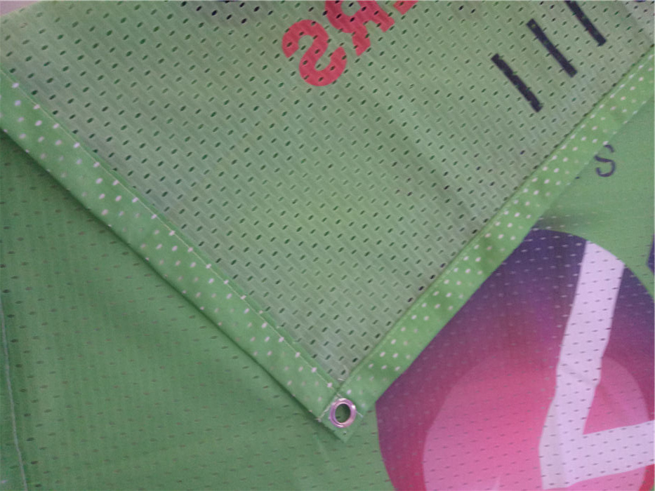 fabric mesh banner printing