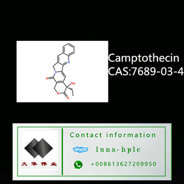 CAS: 19685-09-7 Sell High Purity 99,5% Anti Cancer Material Camptothecin