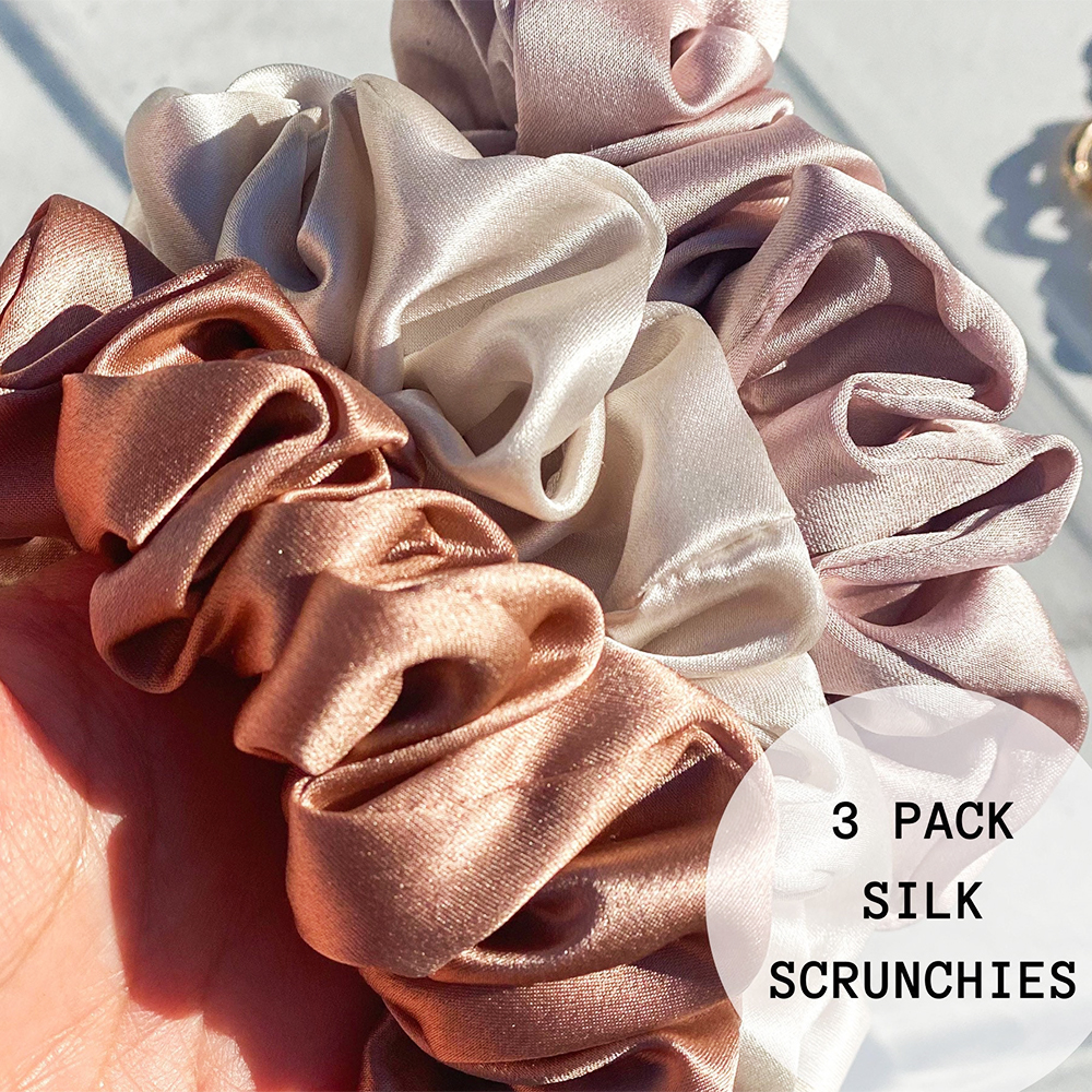 printing silk scrunchies benefits