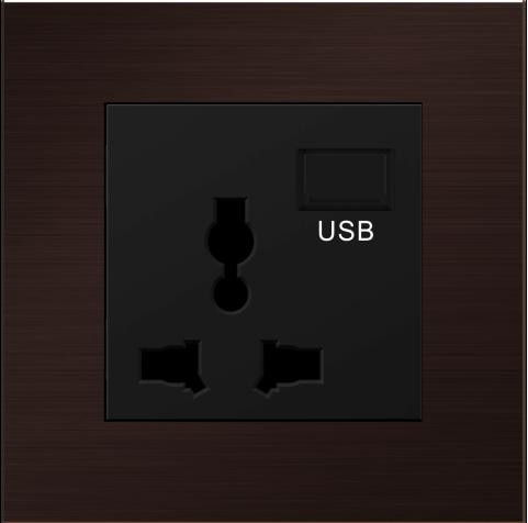 Wall Socket With USB Port