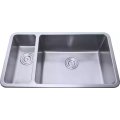 Retangular R25 Undermount Double Bowl For Kitchen Design