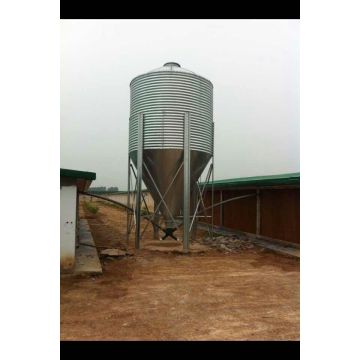 Silo d’alimentation pour l’élevage de poulets