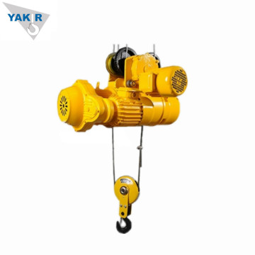 Wire rope pulley electric crane hoist 2 ton