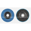 5′′ Zirconia Alumina Oxide Flap Abrasive Discs Fibre Glass Cover 27*15mm