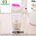 600ml Großhandel Kunststoff Vortex Protein Shake Flasche, Kunststoff elektrische Protein Shaker (HDP-2090)