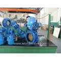 Electric Double Flanged Butterfly Valve