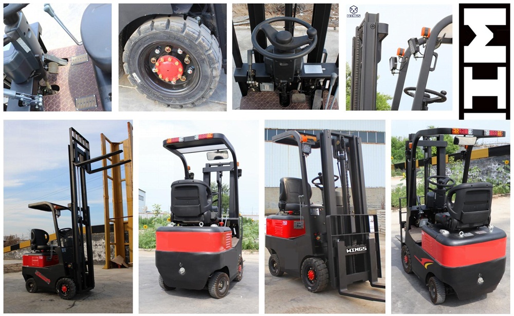 0 8ton Electric Forklift Small Forklift