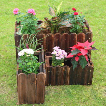 The Balcony Wooden Flowerpot Storage