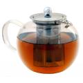 Glass Teapot with Removable Stainless Steel Infuser