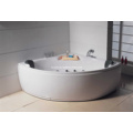 Baignoire d&#39;hydromassage en plastique acrylique blanche (M-03)