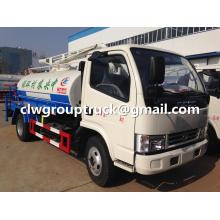 Dongfeng camión de agua con la función de succión de aguas residuales