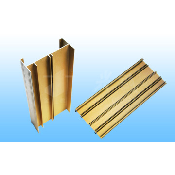 76mm surface treament sliding door Aluminium profiles