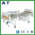 Cama médica triple-doblando ABS