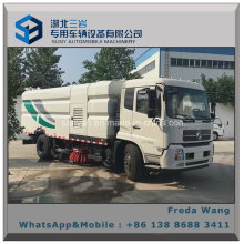 Dongfeng Kingrun 10cbm camión de limpieza de carreteras 12cbm camión de barredoras