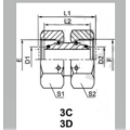 Hydraulic Straight Tube Adaptor With Swivel Nut