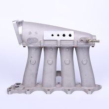 Piezas de fundición automáticamente de la entrada Manufold de aire Precisión Parte personalizado Mecanizado de aluminio CNC Piezas de repuesto mecánica Die Casting