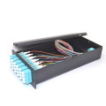 96F MPO-LC Patch panel with 4pcs Cassette Module