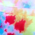 New Tie Dye Rayon Plain Print Fabric