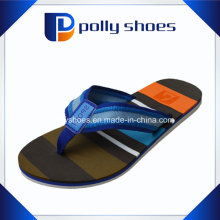 Mens Vermelho Branco e Azul Flip Flop Tamanho 10