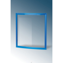 Freezer Curved Glass Door with Plastic Frame