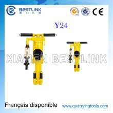 Y20 Y24 Portable Pneumatic Vertical Rock Drilling Machine