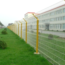 PVC Coated Galvanized Wire 3D Bending Fence