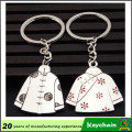 Valentine′s Day Gift Ffinger Ring Key Chain for Lovers