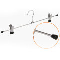 High Quality Trousers Hanger with PVC Clips