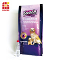 Large 10kg dog cat food bags resealable stand up pouch