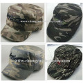 Casquette militaire camouflage coton broderie avec dessus plat