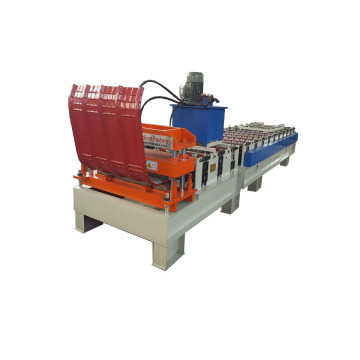 Metal Roof Roll Forming Machine With Curving Machine