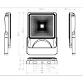 50w pir führte Modulflutlichtgehäuse