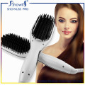 Hot Brush Flat Iron LCD Hair Brush Straightener