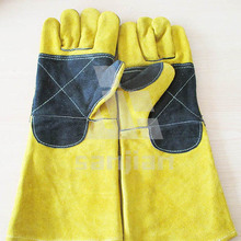 Gants de soudure à la manche longue à la main de China Factory Gants de sécurité avec CE