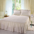 100% Polyester  Dust Ruffle  Bed Skirt   Fitted Bed Skirt