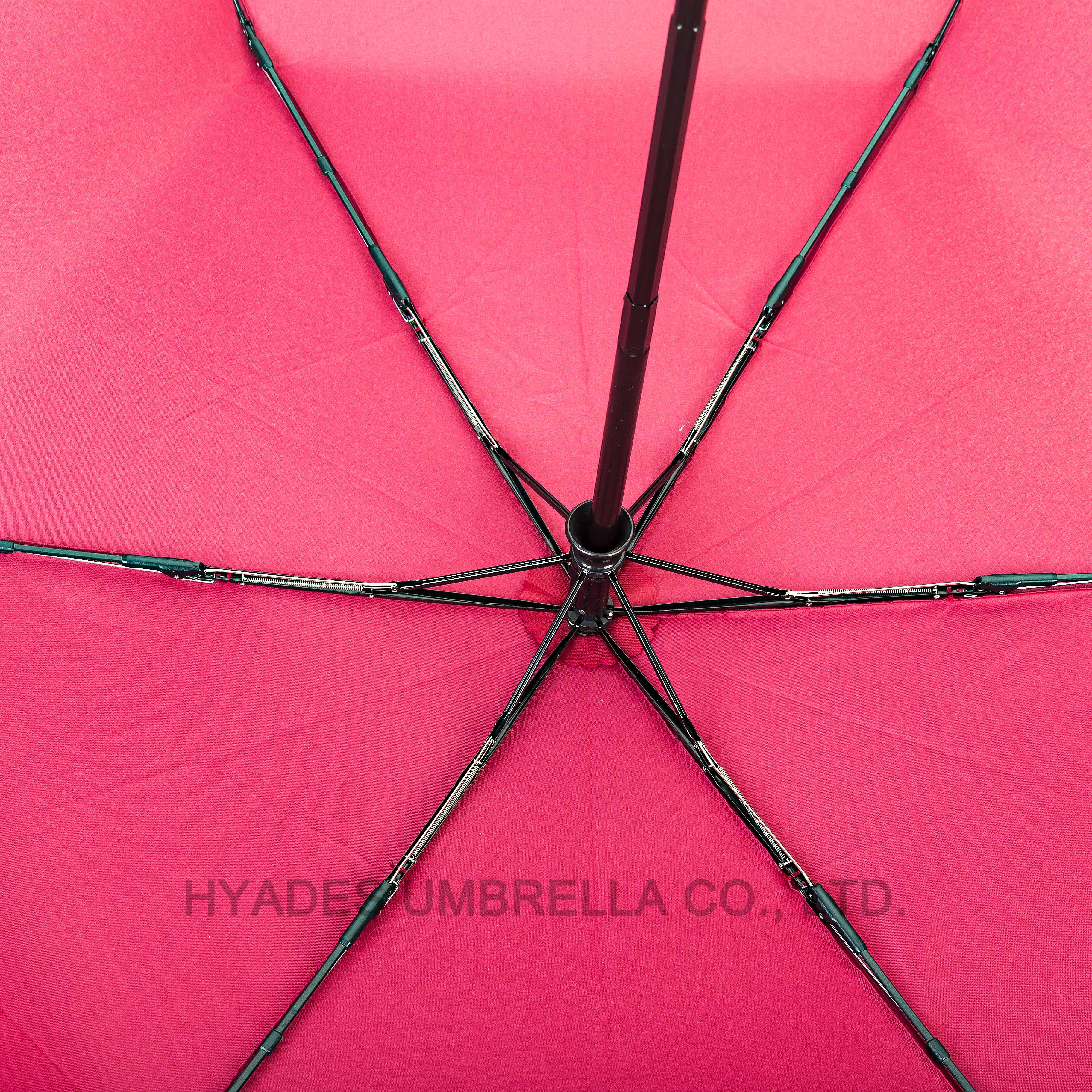 premier quality fiberglass ribs for folding umbrella wine color