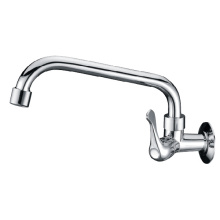 Wall Mounted Chrome Kitchen Faucet