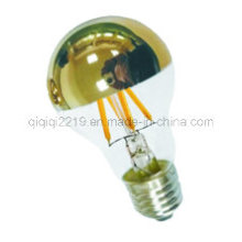 A60 espelho de ouro 3.5W IC lâmpada de filamento LED