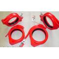 Concrete pump hose clamp