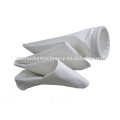 Glass fiber filter bag with ptfe membrane