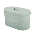 Vintage Oval Metal Bread Box Bread Bin
